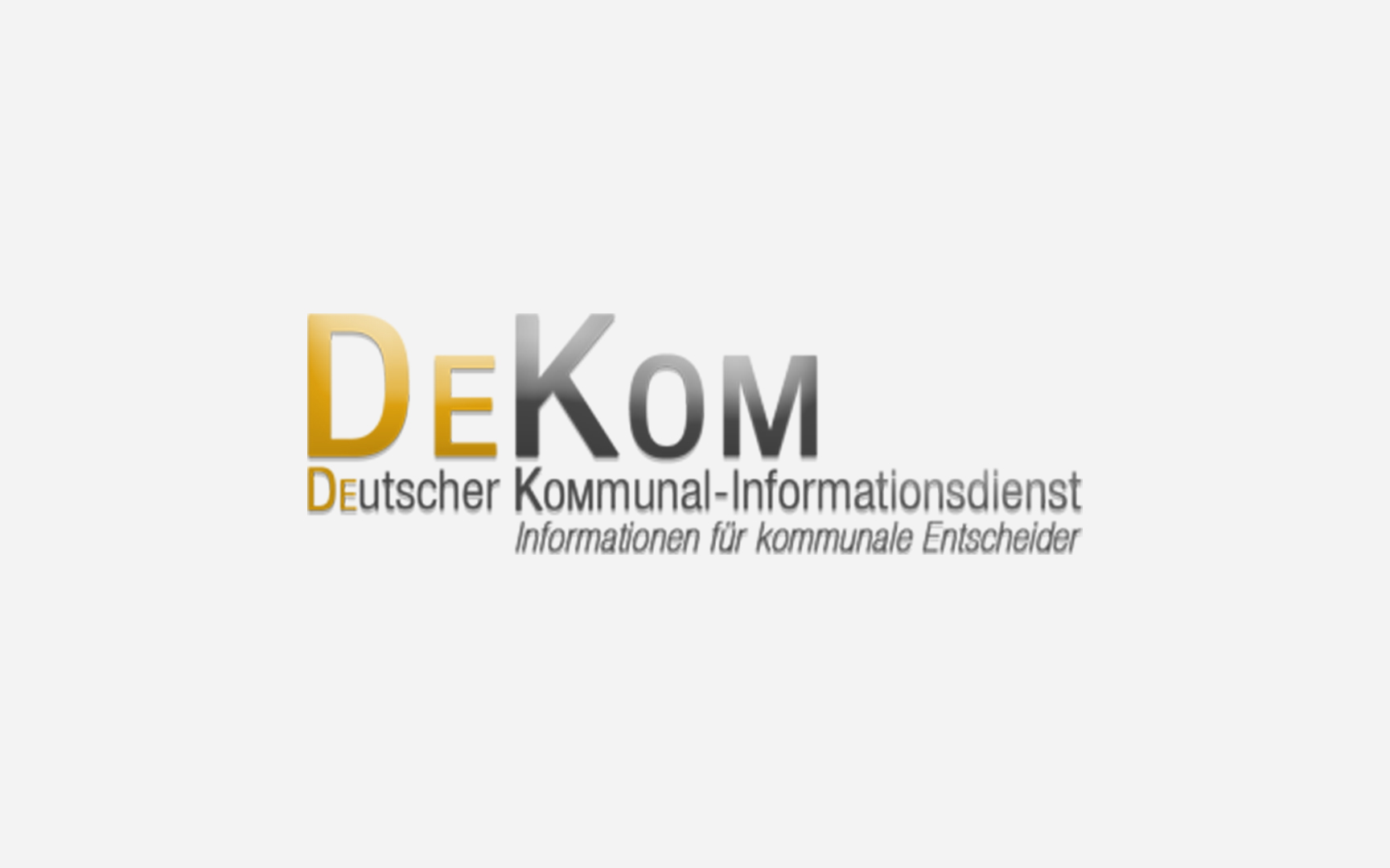 © DeKom - Deutscher Kommunal-Informationsdienst
